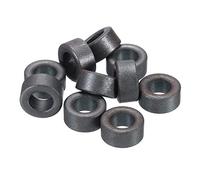 PATIKIL Ferrite Toroid Core 14mm x 8mm x 7mm, 10 Pack Transformer Inductor Coil Ring, Black