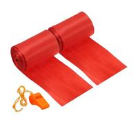 PATIKIL Finish Line Satin Ribbon 9.8ft x 2in, 2 Pack Polyester Fabric Tape with Whistle for Outdoor Athletics Sprint Running Race Sport