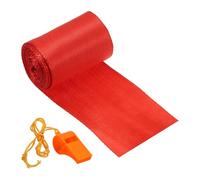 PATIKIL Finish Line Satin Ribbon 9.8ft x 2in, Polyester Fabric Tape with Whistle for Outdoor Athletics Sprint Running Race Sport