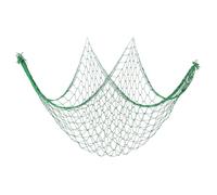 PATIKIL Fishing Net Decor, 80" x 40" Mediterranean Style, Green | Photographing Decoration Natural Fish Net Party Accessory for Home Bedroom