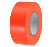 PATIKIL Flagging Tape 1.2" x150', PVC Non-Adhesive Neon Marking Tape for Tree Survey Boundaries Outdoor Trail, Orange
