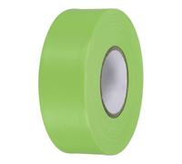 PATIKIL Flagging Tape 1.2" x150', PVC Non-Adhesive Neon Marking Tape for Tree Survey Boundaries Outdoor Trail, Green