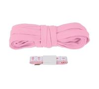 PATIKIL Flat Drawstring Cord 10mm x 5 Yd, Draw String Replacement Flat Rope Soft Cotton Hoodie String Cords Roll with Ruler for Sweatpants Shorts Pants Strap Garment, Pink