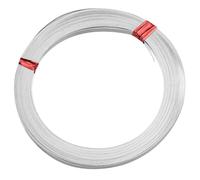 PATIKIL Flat Nickel Silver Wire, 2 Rolls 32Gauge/0.2x3mm 6m/19.69ft Bendable Flat Craft Wire for Jewelry DIY Making Earring Beading Garden Plants, Silver