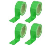PATIKIL Floor Marking Tape 2 Inch x 110 Ft, 4 Pcs Self-Adhesive Warning Safety Tape Caution Stripe for Walls Floors Pipes Equipment Outdoor, Green