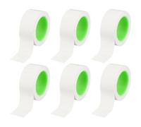 PATIKIL Floor Marking Tape 2 Inch x 110 Ft, 6 Pcs Self-Adhesive Warning Safety Tape Caution Stripe for Walls Floors Pipes Equipment Outdoor, White