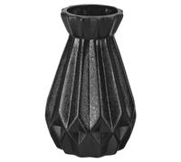 PATIKIL Flower Vase, Ceramic Vases for Flowers Minimalist Floral Vases Flower Arrangement Table Centerpieces for Home Room Decor, Black