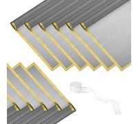 PATIKIL Flower Wrapping Paper 22.4x22.4, 20 Sheets Waterproof Florist Floral Bouquet Wrap Paper Gold Edge with 1 Roll Ribbon for DIY Crafts Gift Packaging, Silver