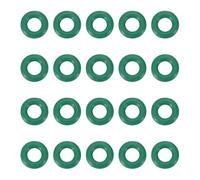 PATIKIL Fluorine Rubber O-Ring 5.5mm OD 2.5mm ID 1.5mm Width, 20Pcs Metric FKM Sealing Gasket Replacement for Seal Plumbing and Faucet Hose Machinery Plumbing Valves, Green