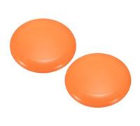 PATIKIL Flying Disc 10.8 Inch 175 Gram, 2 Pack Ultimate Competition Discs Sport Training Disk for Backyard Lawn Beach Outdoor Park, Orange