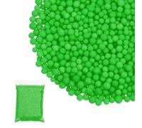PATIKIL Foam Beads, 2-3mm Foam Balls, Mini Small Balls Polystyrene Beads for DIY Craft Supplies Wedding Party Art Homemade, Green