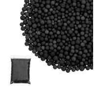PATIKIL Foam Beads, 2-3mm Foam Balls, Mini Small Balls Polystyrene Beads for DIY Craft Supplies Wedding Party Art Homemade, Black