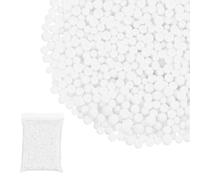 PATIKIL Foam Beads, 2-3mm Foam Balls, Mini Small Balls Polystyrene Beads for DIY Craft Supplies Wedding Party Art Homemade, White