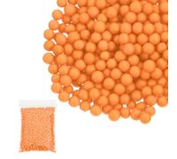 PATIKIL Foam Beads, 7-9mm Foam Balls, Mini Small Balls Polystyrene Beads for DIY Craft Supplies Wedding Party Art Homemade, Gold