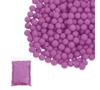 PATIKIL Foam Beads, 7-9mm Foam Balls, Mini Small Balls Polystyrene Beads for DIY Craft Supplies Wedding Party Art Homemade, Rose Red