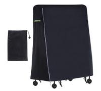 PATIKIL Folding Ping-Pong Table Cover Table Tennis Cover 420D Oxford Waterproof Foldable Table Cover with Storage Bag & Zipper for Outdoor Indoor
