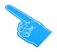 PATIKIL Giant Foam Finger 18 Inch, EVA Number 1 DIY Blank Foam Hand Cheerleading for Sports Events Spirit Games Party, Blue