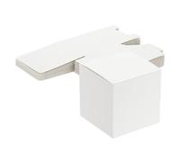 PATIKIL Gift Boxes with Lids, 15 Pcs 3.15x3.15x3.15 Inch Paper Kraft Favor Boxes Bridesmaid Cardboard Gift Wrap for Presents Wedding Graduation Holiday Birthday Craft, White