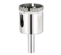 PATIKIL Glass Diamond Hole Saw 1-1/8" 28mm Hollow Core Drill Bits