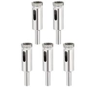 PATIKIL Glass Diamond Hole Saw 9/16" 14mm Hollow Core Drill Bits 5pcs