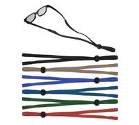 PATIKIL Glasses Strap, 6Pcs Adjustable Sports Eyeglass Strap Sunglasses Holder Elastic Sunglasses Eyewear Retainer for Men Women, Black/Khaki/Light Blue/Blue/Green/Dark Red
