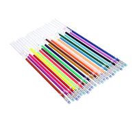 PATIKIL Glitter Gel Pen Refills Only, 48Pcs Fluorescence Pen Refills Metallic Neon Pastel Art Colored Ink 0.8mm for Adult Coloring Books Craft Doodling Drawing, Multicolor