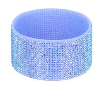 PATIKIL Glitter Silicone Boot, Boot 20-40OZ w/2.9"-3" w/Bottom,Dark Blue | Diamond Bottle Protective Shining Anti Slip Cup Sleeve Accessories for Stanley Tumbler