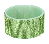 PATIKIL Glitter Silicone Boot, Diamond Water Bottle Protective Boot Shining Anti Slip Cup Sleeve Accessories for Stanley Tumbler 20-40OZ with 2.9"-3" Bottom, Green