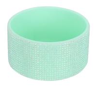 PATIKIL Glitter Silicone Boot, Diamond Water Bottle Protective Boot Shining Anti Slip Cup Sleeve Accessories for Stanley Tumbler 20-40OZ with 2.9"-3" Bottom, Light Green