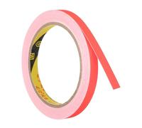 PATIKIL Glow in the Dark Tape 10mm x 10 meters, 1 Roll Fluorescent Adhesive Tape Luminous Reflective Tape Black Light Glow Tape for Party, Orange Red