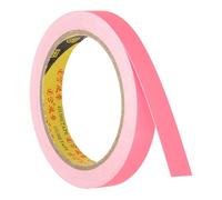 PATIKIL Glow in the Dark Tape 15mm x 10 meters, 1 Roll Fluorescent Adhesive Tape Luminous Reflective Tape Black Light Glow Tape for Party, Pink
