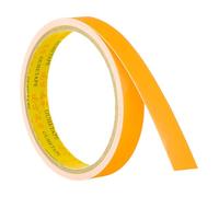 PATIKIL Glow in the Dark Tape 15mm x 3 meters, 1 Roll Fluorescent Adhesive Tape Luminous Reflective Tape Black Light Glow Tape for Party, Orange Yellow