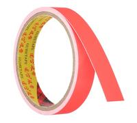 PATIKIL Glow in the Dark Tape 18mm x 3 meters, 1 Roll Fluorescent Adhesive Tape Luminous Reflective Tape Black Light Glow Tape for Party, Orange Red