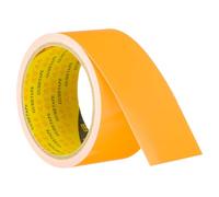 PATIKIL Glow in the Dark Tape 50mm x 5 meters, 1 Roll Fluorescent Adhesive Tape Luminous Reflective Tape Black Light Glow Tape for Party, Orange Yellow