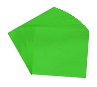 PATIKIL Gold Leaf Sheets for Art 8.5x9.5cm, 100 Pcs Gold Foil Sheet Metallic Leaf Papers for DIY Crafts Resin Furniture Nails Paintings Home Decoration, Green