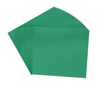 PATIKIL Gold Leaf Sheets for Art 8.5x9.5cm, 100 Pcs Gold Foil Sheet Metallic Leaf Papers for DIY Crafts Resin Furniture Nails Paintings Home Decoration, Blue Green