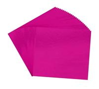 PATIKIL Gold Leaf Sheets for Art 8.5x9.5cm, 100 Pcs Gold Foil Sheet Metallic Leaf Papers for DIY Crafts Resin Furniture Nails Paintings Home Decoration, Pink