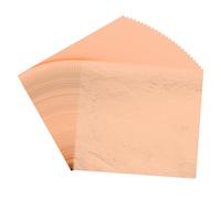 PATIKIL Gold Leaf Sheets for Art 8.5x9.5cm, 100 Pcs Gold Foil Sheet Metallic Leaf Papers for DIY Crafts Resin Furniture Nails Paintings Home Decoration, Rose