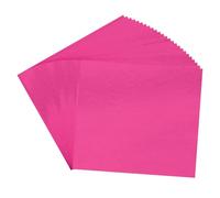 PATIKIL Gold Leaf Sheets for Art 8.5x9.5cm, 100 Pcs Gold Foil Sheet Metallic Leaf Papers for DIY Crafts Resin Furniture Nails Paintings Home Decoration, Rose Red