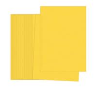 PATIKIL Golden Yellow Colored Copy Paper, 50 Sheets 8.3x5.9 A5 19lb/70gsm Double Sided Colorful Print Paper Bulk Sheet DIY Craft Art Projects Supplies for Printer Origami