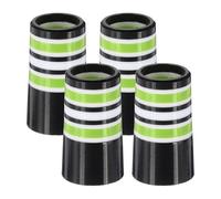 PATIKIL Golf Ferrules 0.370 Inch ID, 4 Pack Tapered Golf Club Ferrules Multi-Ring Iron Ferrule Rings for Taper Tip Iron Wedge Shaft Fits Steel Graphite Shafts, Green