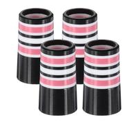 PATIKIL Golf Ferrules 0.370 Inch ID, 4 Pack Tapered Golf Club Ferrules Multi-Ring Iron Ferrule Rings for Taper Tip Iron Wedge Shaft Fits Steel Graphite Shafts, Pink