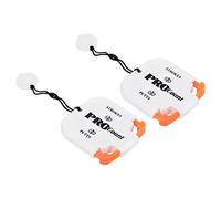 PATIKIL Golf Score Counter, 2 Pack 2 Digits Scoring Keeper Mini Golf Shot Stroke Counter for Golf Game Scorekeeper Outdoor Sport Scoreboard, White Orange
