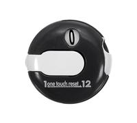 PATIKIL Golf Score Counter, Mini Golf Shot Stroke Attachment Counter Clicker Clip for Golfers Glove Bag Hat, Black White