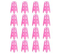 PATIKIL Golf Simulator Tees, 16 Pack Plastic Golf Tees Mat Practice Training for Outdoor Indoor Winter Turf Driving Range, Red