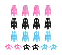 PATIKIL Golf Simulator Tees, 18Pcs Plastic Golf Tees Mats Practice Training for Outdoor Indoor Winter Turf Driving Range, 12 Tall & 6 Small, Multicolored