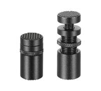 PATIKIL GPU Support Stand, 2Pcs Graphics Card Support Bracket with Magnetic Base Anti-sag Stand Vertical GPU Mount Holder 1-2 Inch Adjustable Height for Universal Graphics Card, Black