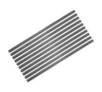 PATIKIL Graphite Rod Graphite Stirring Rod Cylinder Stick Carbon Rod 100x3mm Black for Electrode, Melting Casting, Crucibles, Pack of 10