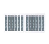 PATIKIL Gray Oil Pastels, 12Pcs Soft Oil Crayons Creamy Pastels Stick Art Supplies for Art Painting Drawing Blending Graffiti for Artists Beginners