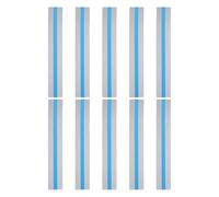 PATIKIL Guided Reading Strips, 10pcs Tracking Highlight Colored Overlay Bookmark Reduce Visual Stress Teacher Teaching Supply for Classroom, Blue 19x3.2cm